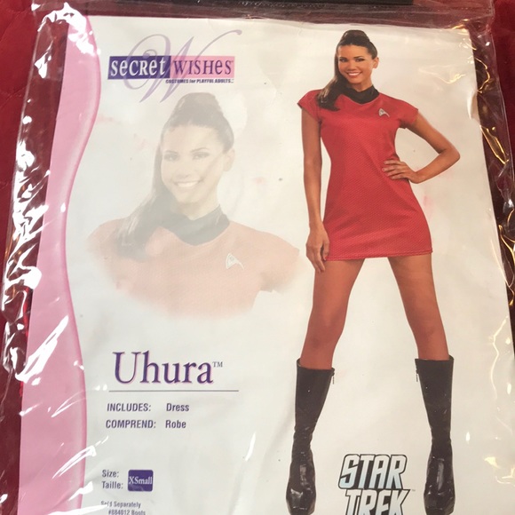 Other - Red, Uhura Star Trek Costume Cosplay